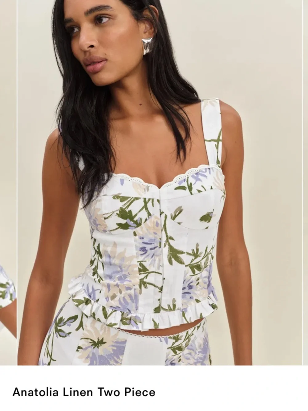 Reformation Anatolia Linen Two Piece Set